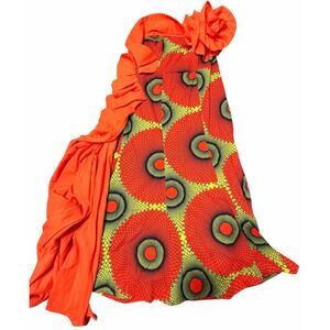 BAZINRICHE African Women's Formal Dress 2XL